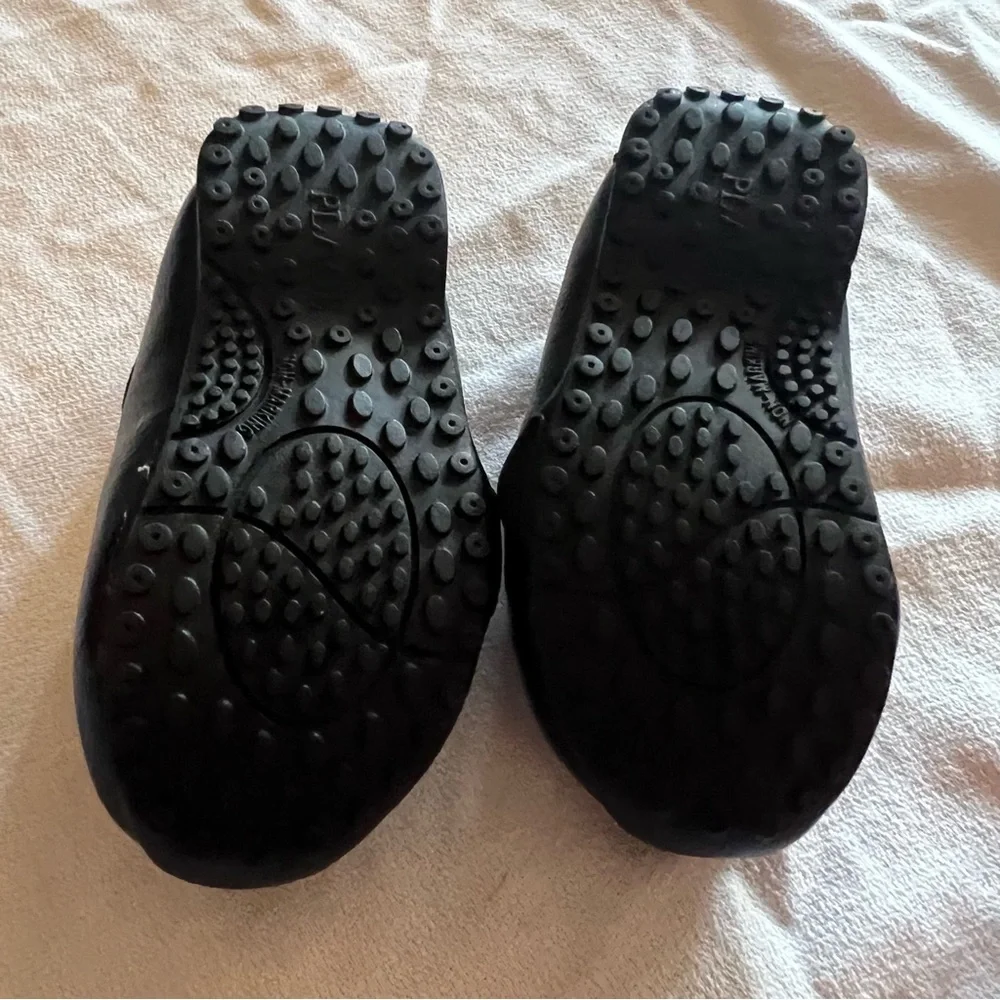 🔴Boys Palace black dress loafers size 5.